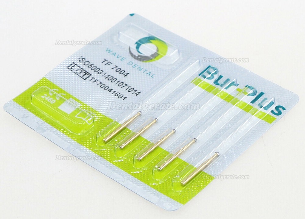 10 St&uuml;ck WaveDental TF 7004 Finiererbohrer Zahnmedizin Runden Hartmetallfinierer Zahnbohrer